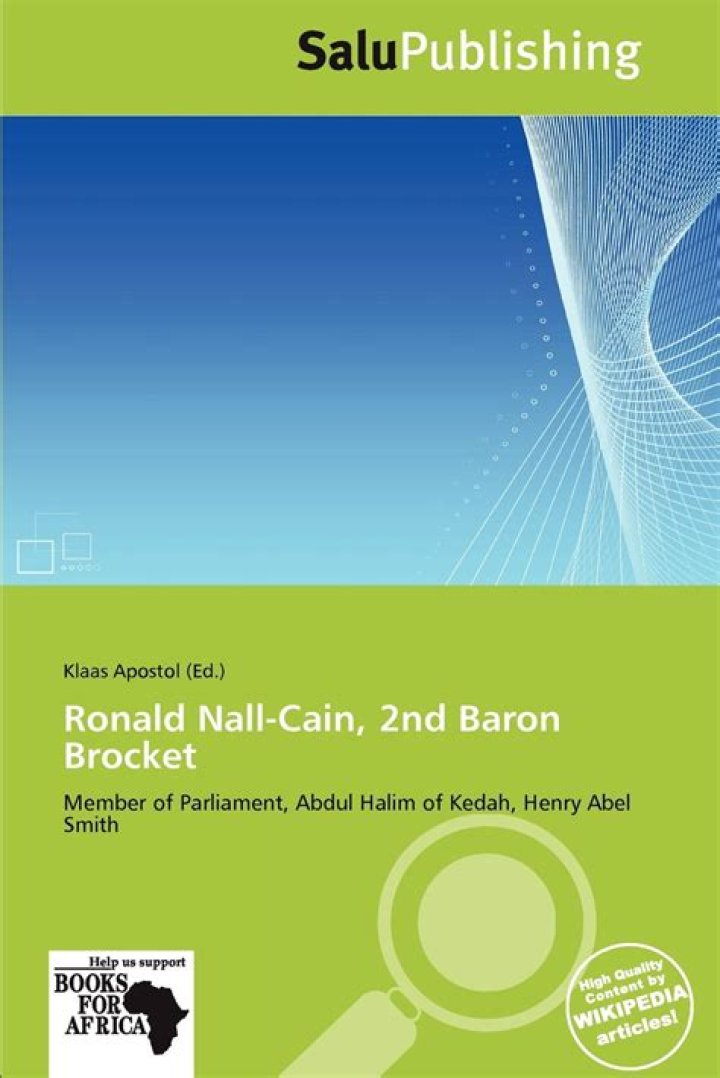 Ronald Nall-Cain, 2nd Baron Brocket Biography, Age, Height, Wife, Net Worth and Family